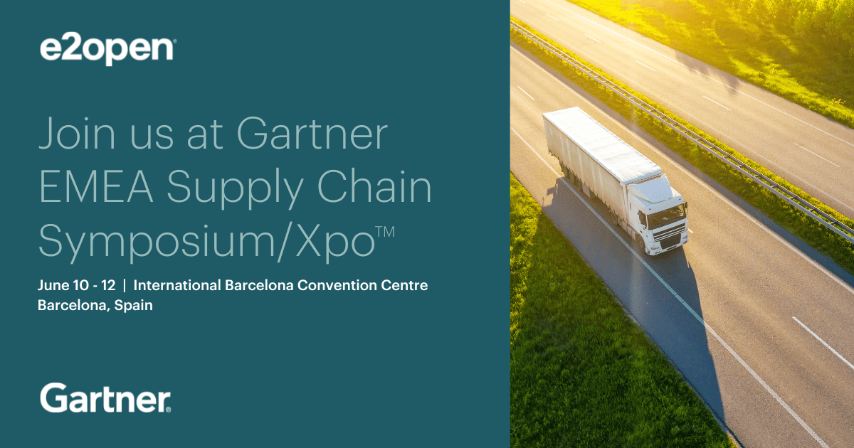 Gartner Supply Chain Symposium/Xpo™ 2024 conference e2open