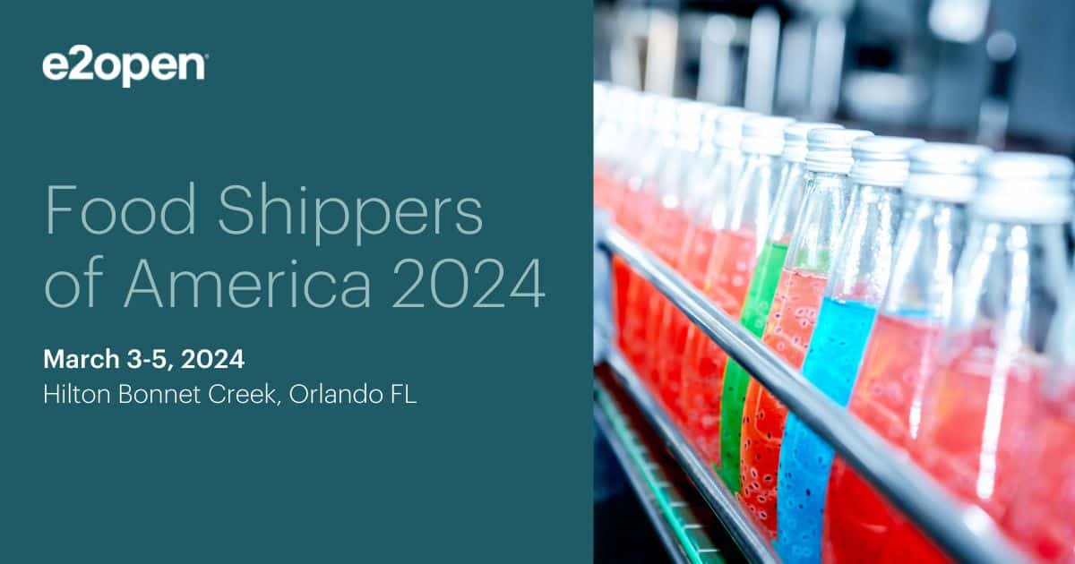 Food Shippers of America 2024 e2open